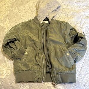 H&M JACKET WITH HOODIE US 2-4 years